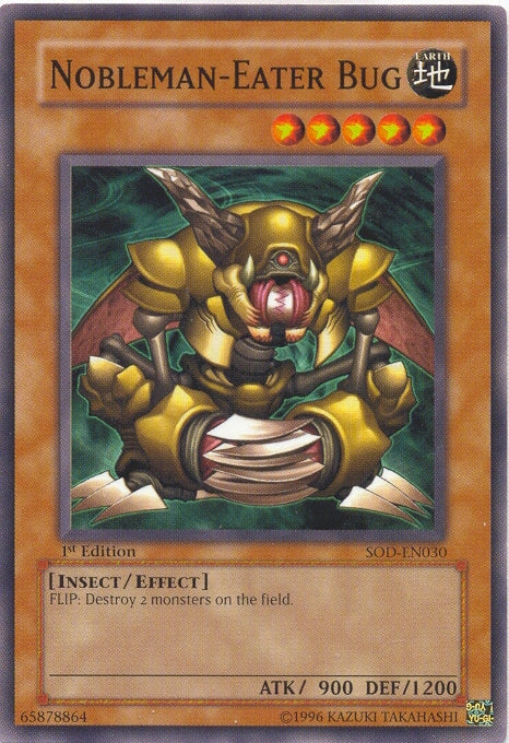 Nobleman-Eater Bug [SOD-EN030] Common Yu-Gi-Oh!