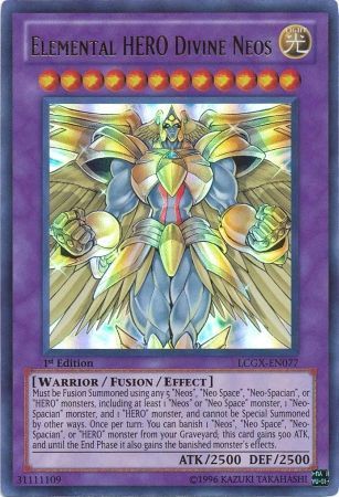 Elemental HERO Divine Neos [LCGX-EN077] Ultra Rare Yu-Gi-Oh!