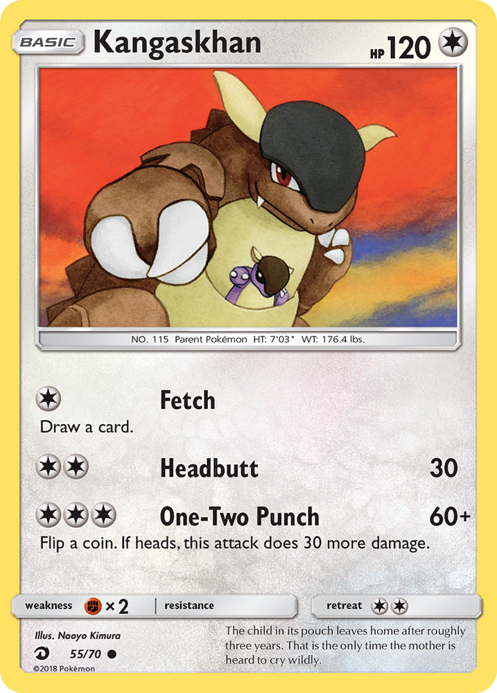 Kangaskhan (55/70) [Sun & Moon: Dragon Majesty] Pokémon