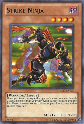 Strike Ninja (Blue) [DL13-EN005] Rare Yu-Gi-Oh!