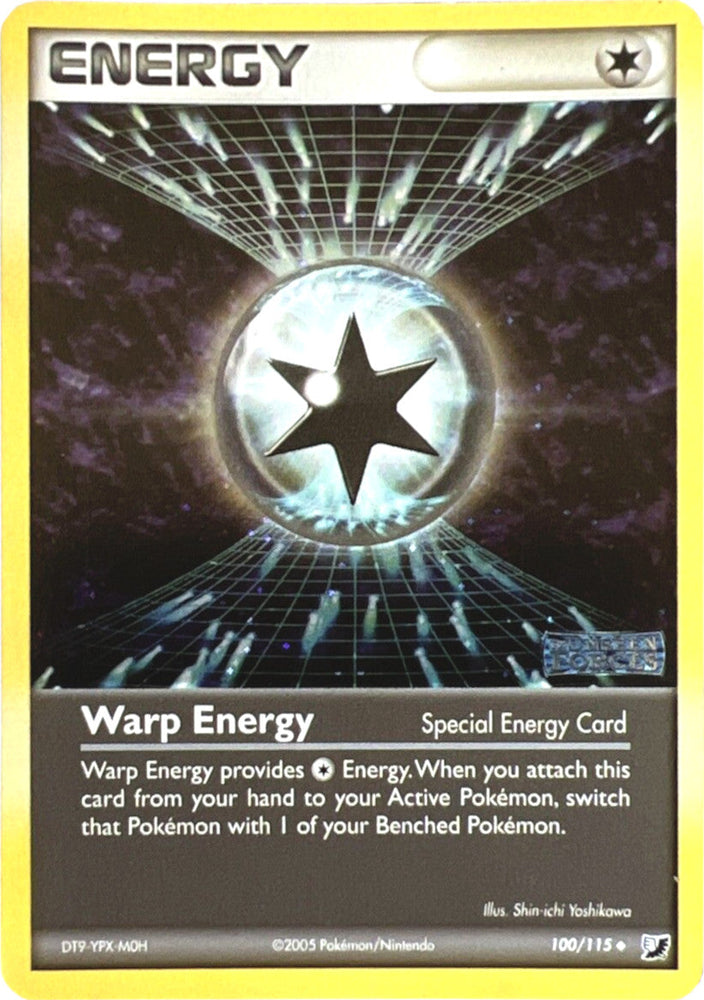 Warp Energy (100/115) (Stamped) [EX: Unseen Forces] Pokémon