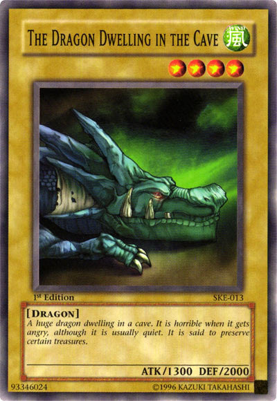 The Dragon Dwelling in the Cave [SKE-013] Common Yu-Gi-Oh!