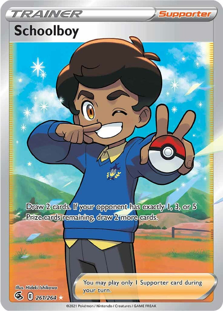 Schoolboy (261/264) [Sword & Shield: Fusion Strike] Pokémon