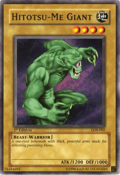 Hitotsu-Me Giant [LOB-002] Common Yu-Gi-Oh!