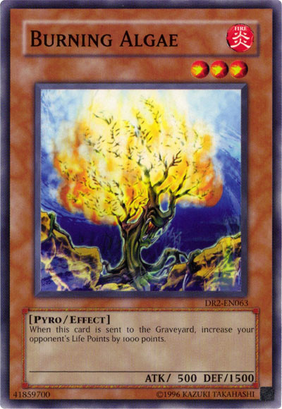 Burning Algae [DR2-EN063] Common Yu-Gi-Oh!