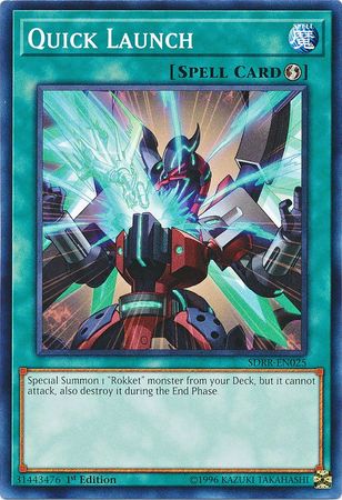 Quick Launch [SDRR-EN025] Common Yu-Gi-Oh!