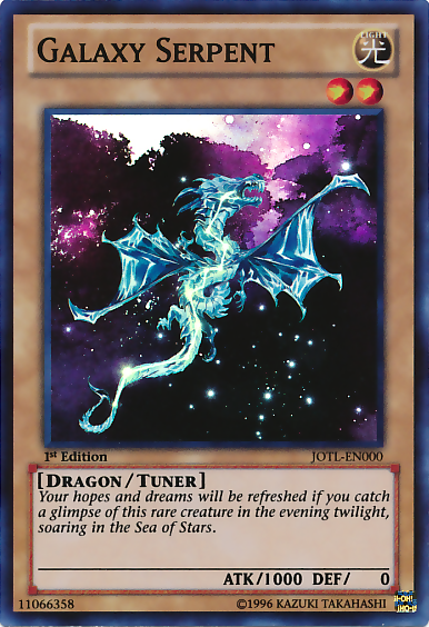 Galaxy Serpent [JOTL-EN000] Super Rare Yu-Gi-Oh!