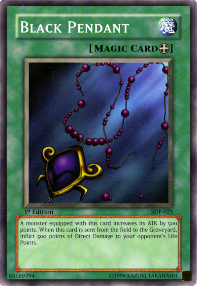 Black Pendant [SDP-025] Common Yu-Gi-Oh!