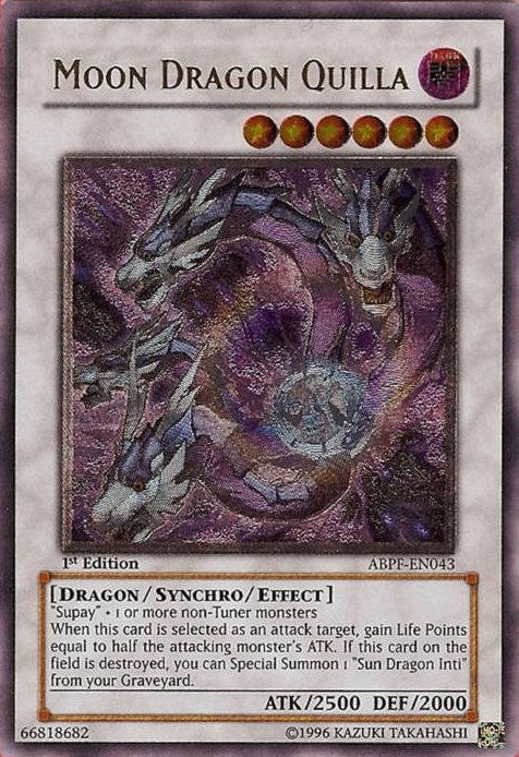 Moon Dragon Quilla [ABPF-EN043] Ultimate Rare Yu-Gi-Oh!