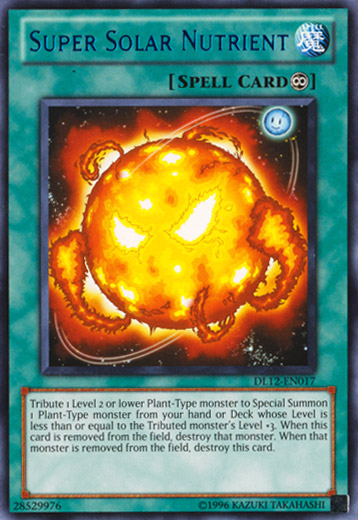 Super Solar Nutrient (Blue) [DL12-EN017] Rare Yu-Gi-Oh!