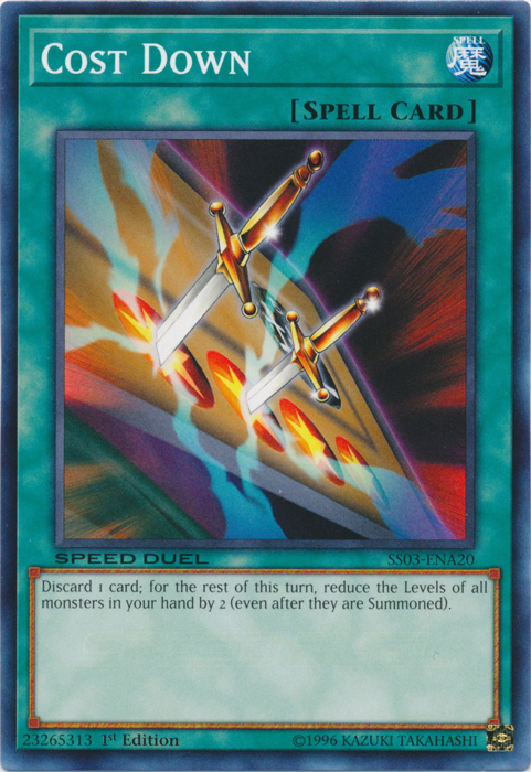Cost Down [SS03-ENA20] Common Yu-Gi-Oh!