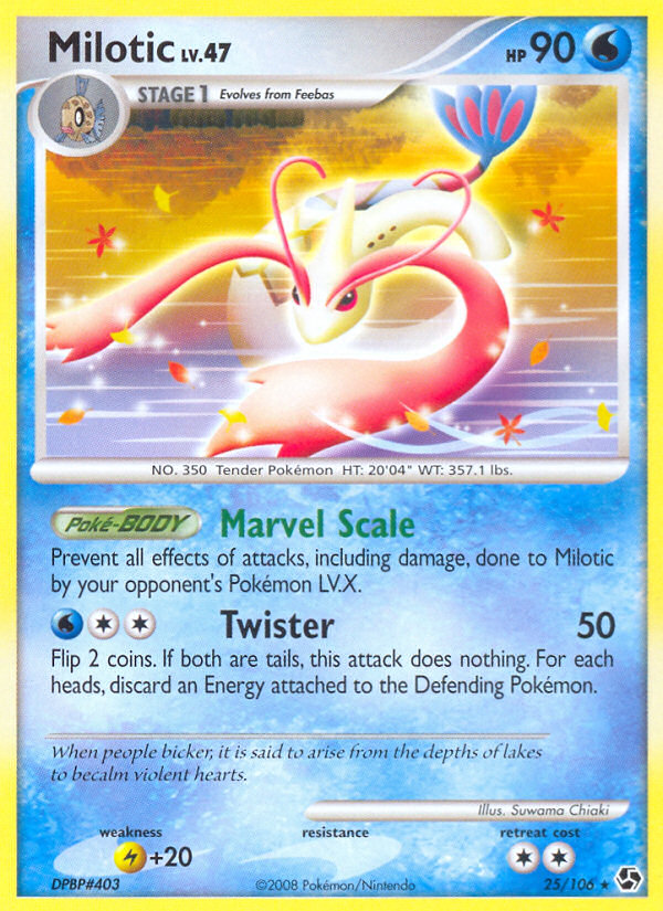 Milotic (25/106) [Diamond & Pearl: Great Encounters] Pokémon