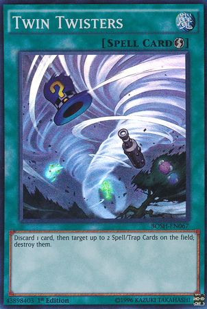 Twin Twisters [BOSH-EN067] Super Rare Yu-Gi-Oh!