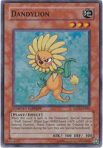 Dandylion [ABPF-ENSE1] Super Rare Yu-Gi-Oh!