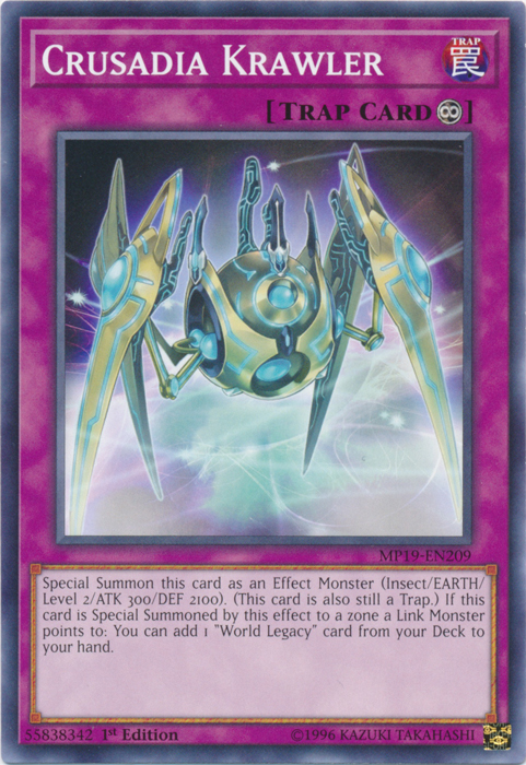 Crusadia Krawler [MP19-EN209] Common Yu-Gi-Oh!