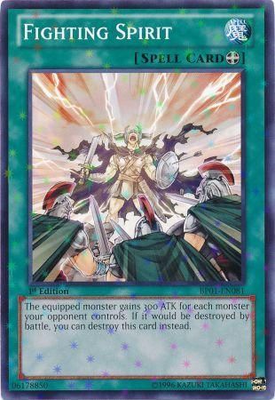 Fighting Spirit [BP01-EN081] Starfoil Rare Yu-Gi-Oh!