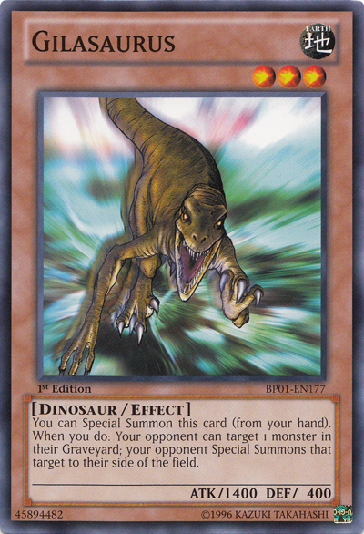 Gilasaurus [BP01-EN177] Common Yu-Gi-Oh!