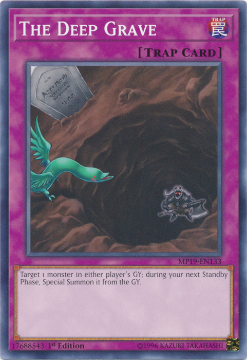 The Deep Grave [MP19-EN133] Common Yu-Gi-Oh!