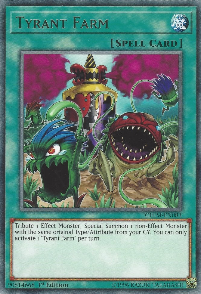 Tyrant Farm [CHIM-EN083] Rare Yu-Gi-Oh!