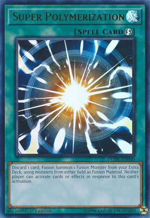 Super Polymerization [DUDE-EN040] Ultra Rare Yu-Gi-Oh!