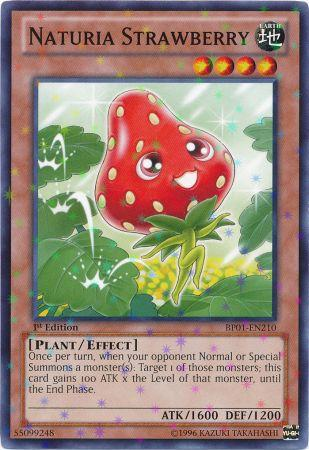 Naturia Strawberry [BP01-EN210] Starfoil Rare Yu-Gi-Oh!