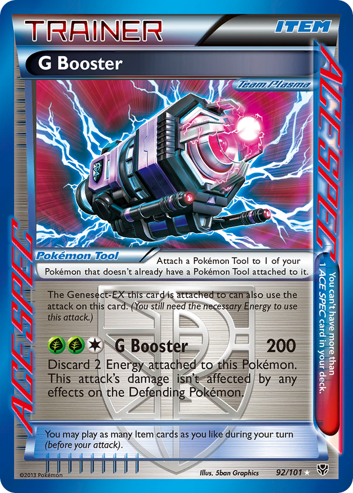 G Booster (92/101) [Black & White: Plasma Blast] Pokémon