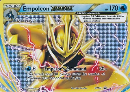 Empoleon BREAK (XY134) (Jumbo Card) [XY: Black Star Promos] Pokémon