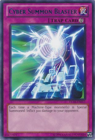 Cyber Summon Blaster (Blue) [DL18-EN017] Rare Yu-Gi-Oh!