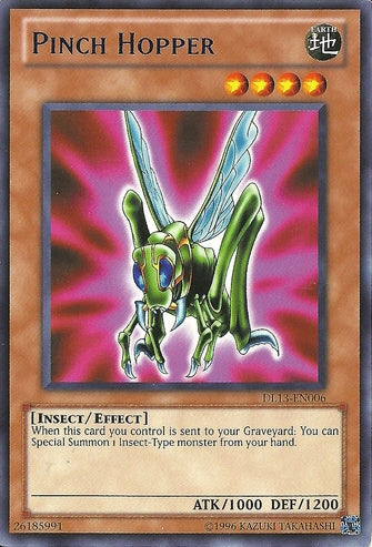 Pinch Hopper (Blue) [DL13-EN006] Rare Yu-Gi-Oh!