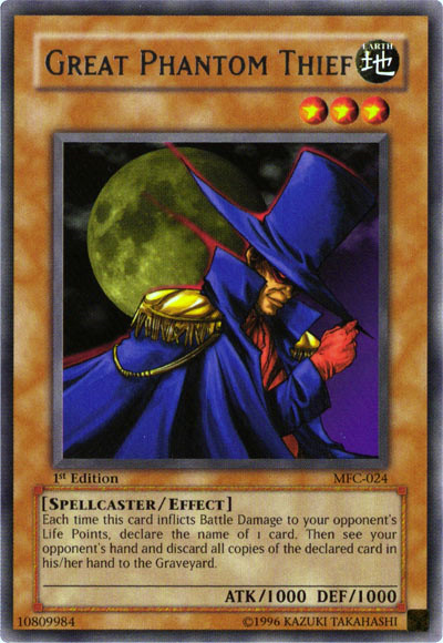 Great Phantom Thief [MFC-024] Rare Yu-Gi-Oh!