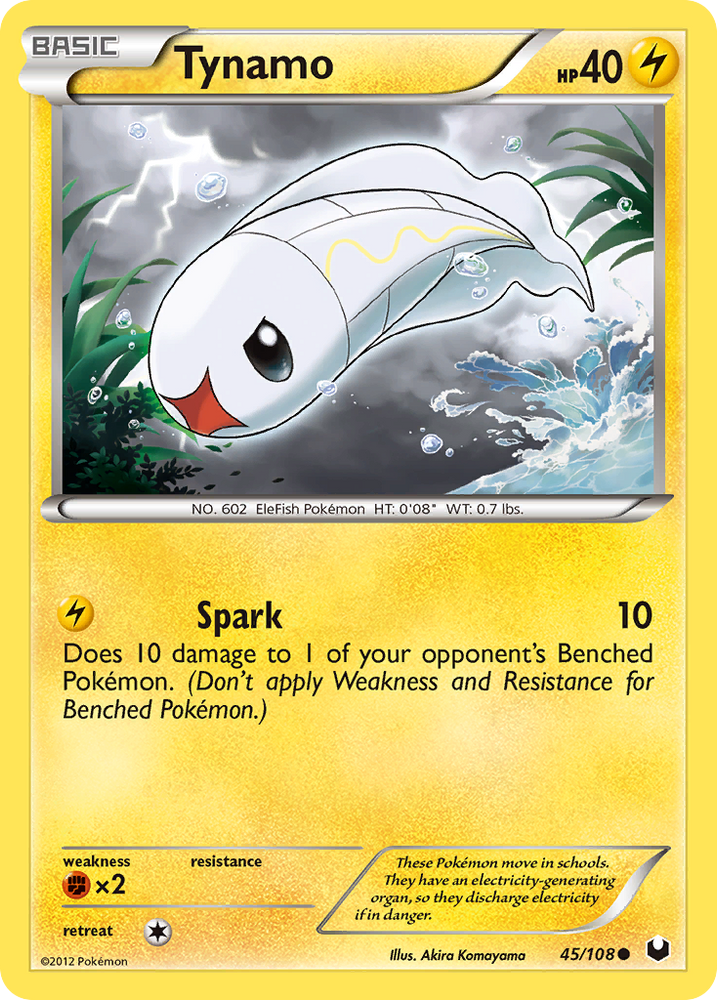 Tynamo (45/108) [Black & White: Dark Explorers] Pokémon