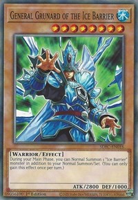 General Grunard of the Ice Barrier [SDFC-EN018] Common Yu-Gi-Oh!