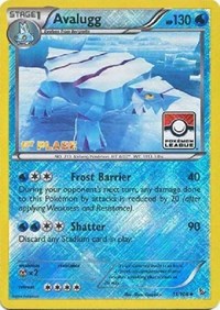 Avalugg (31/106) (League Promo 1st Place) [XY: Flashfire] Pokémon