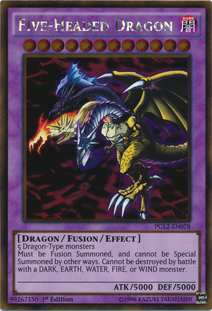 Five-Headed Dragon [PGL2-EN078] Gold Rare Yu-Gi-Oh!