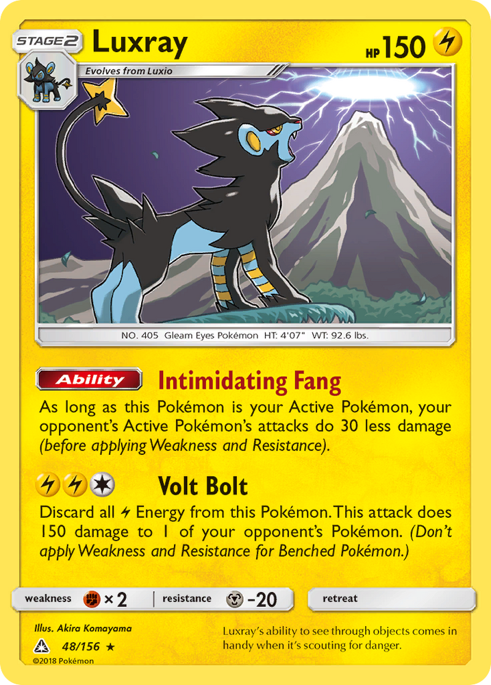 Luxray (48/156) [Sun & Moon: Ultra Prism] Pokémon
