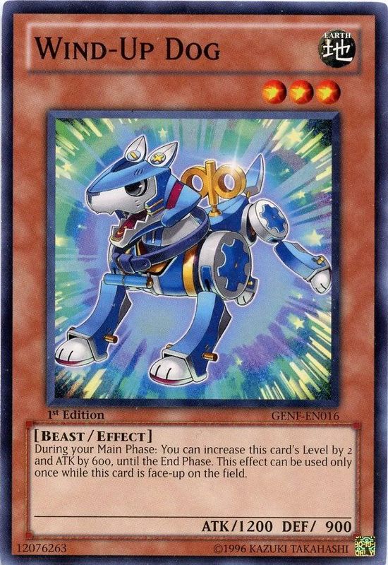 Wind-Up Dog [GENF-EN016] Common Yu-Gi-Oh!