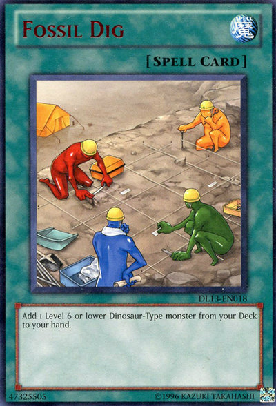 Fossil Dig (Red) [DL13-EN018] Rare Yu-Gi-Oh!