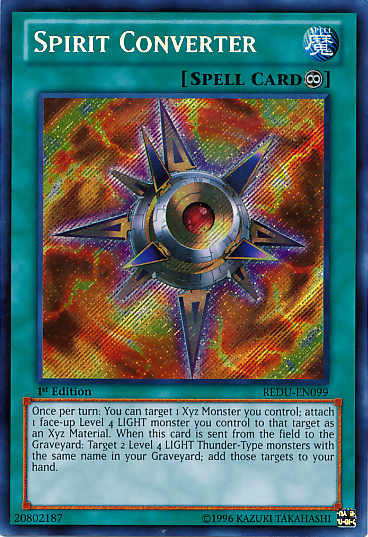 Spirit Converter [REDU-EN099] Secret Rare Yu-Gi-Oh!
