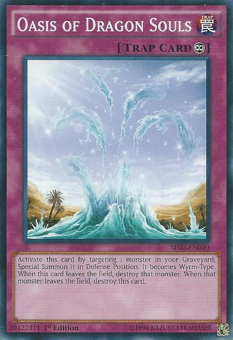 Oasis of Dragon Souls [SR02-EN040] Common Yu-Gi-Oh!
