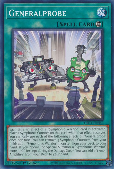 Generalprobe [DIFO-EN062] Common Yu-Gi-Oh!