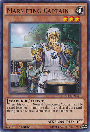 Marmiting Captain [SECE-EN043] Common Yu-Gi-Oh!
