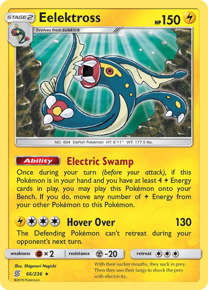 Eelektross (66/236) (Theme Deck Exclusive) [Sun & Moon: Unified Minds] Pokémon