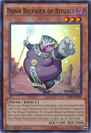 Djinn Releaser of Rituals [THSF-EN036] Super Rare Yu-Gi-Oh!