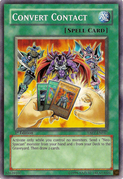 Convert Contact [TAEV-EN047] Common Yu-Gi-Oh!