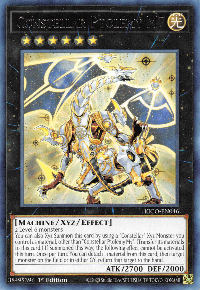 Constellar Ptolemy M7 [KICO-EN046] Rare Yu-Gi-Oh!