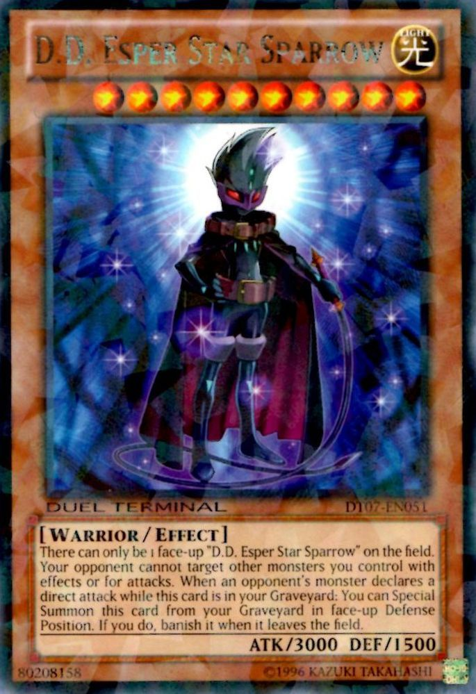 D.D. Esper Star Sparrow [DT07-EN051] Rare Yu-Gi-Oh!