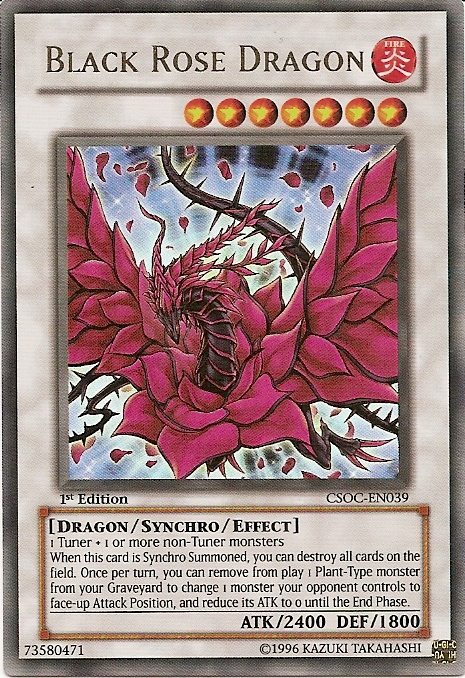 Black Rose Dragon [CSOC-EN039] Ultra Rare Yu-Gi-Oh!