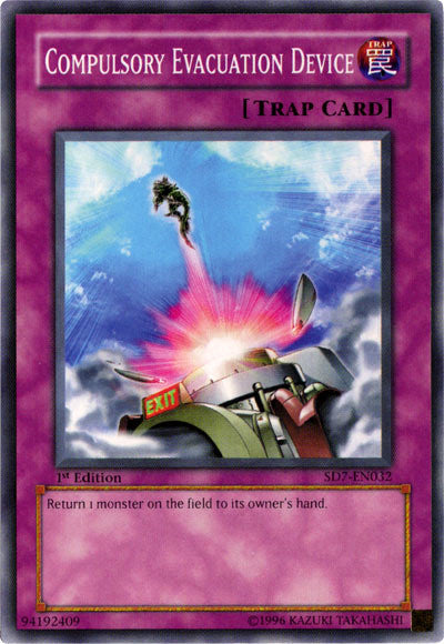 Compulsory Evacuation Device [SD7-EN032] Common Yu-Gi-Oh!