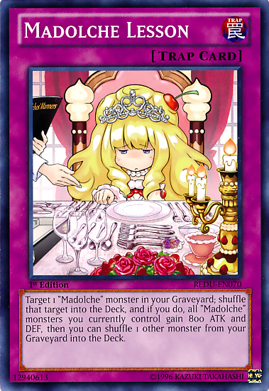 Madolche Lesson [REDU-EN070] Common Yu-Gi-Oh!