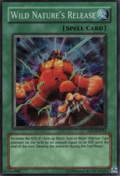 Wild Nature's Release [IOC-EN033] Super Rare Yu-Gi-Oh!